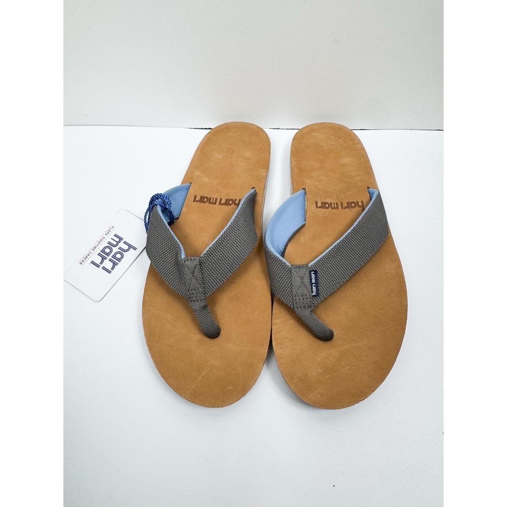 Hari Mari Men's Scouts Gray & Blue Sz 11 New Comfort Beach Pool Resort Cruise